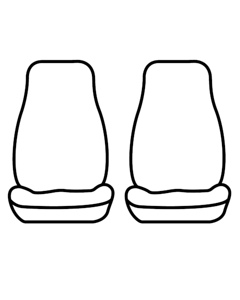 Seat Saver SS1208WFTP Covercraft SeatSaver Front Row Waterproof Taupe
