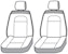 Seat Saver SSC2595CAMB Carhartt Camo SeatSaver Custom Front Row Seat Covers - Mossy Oak