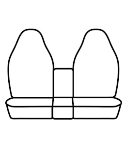 Seat Saver SSC3305CABN Carhartt SeatSaver Custom Front Row Seat Covers - Brown