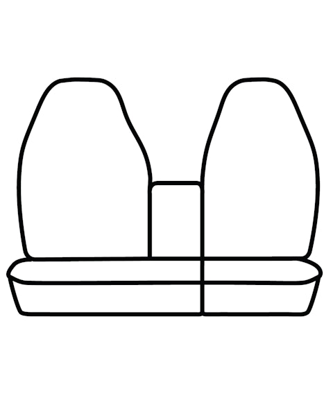Seat Saver SS7406WFTP Covercraft SeatSaver Second Row Waterproof Taupe