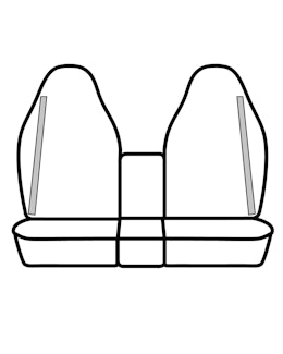 Seat Saver SSC3251CABN Carhartt SeatSaver Custom Front Row Seat Covers - Brown