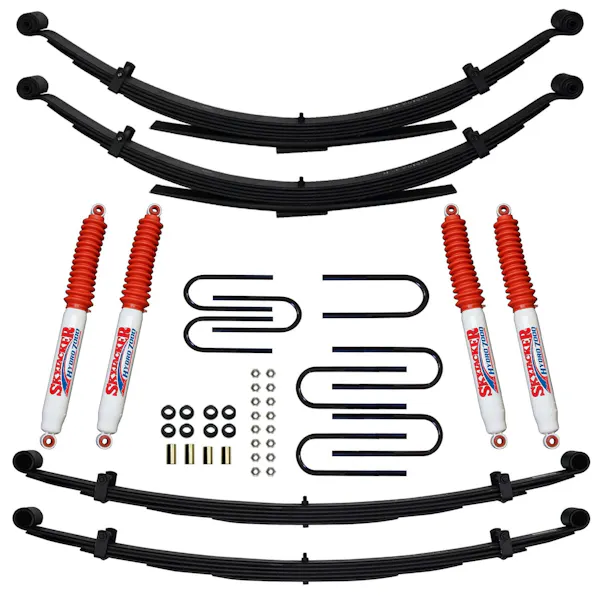 85-92 Suzuki Samurai 4WD 0-2 Front, 0-2 Rear Lift Skyjacker Hydro Shocks