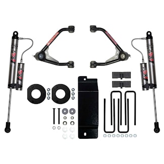 Skyjacker C14350KAX 3.5 in. Suspension Lift Kit With ADX 2.0 Remote Reservoir Shocks. Skyjacker C14350KAX 3.5 in. Suspension Lift Kit With ADX 2.0 Remote Reservoir Shocks.