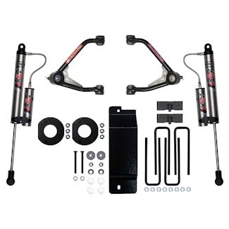 Skyjacker C14350KX 3.5 in. Suspension Lift Kit With ADX 2.0 Remote Reservoir Shocks. Skyjacker C14350KX 3.5 in. Suspension Lift Kit With ADX 2.0 Remote Reservoir Shocks.