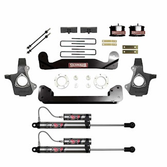 Skyjacker C14460APK-X 4 In. Suspension Lift Kit With ADX 2.0 Remote Reservoir Shocks. Skyjacker C14460APK-X 4 In. Suspension Lift Kit With ADX 2.0 Remote Reservoir Shocks.