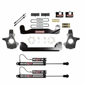 Skyjacker C14460PK-X 4 In. Suspension Lift Kit With ADX 2.0 Remote Reservoir Shocks. Skyjacker C14460PK-X 4 In. Suspension Lift Kit With ADX 2.0 Remote Reservoir Shocks.