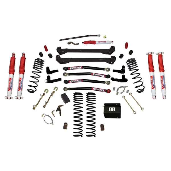 Skyjacker TJ60RR1LTK-N Long Arm Suspension Lift Kit w/ Shocks