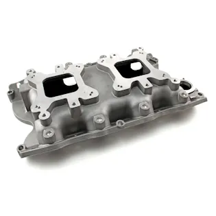 Speedmaster PCE147.1105 460 CJ Twin Carb Intake Manifold Satin ...