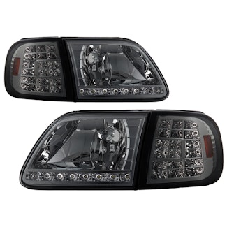 Spyder Auto 5014801 XTune Crystal Headlights