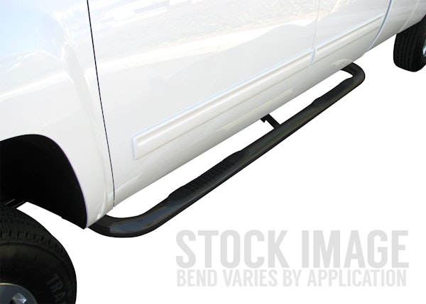Steelcraft 202210 3 Round Sidebars Black