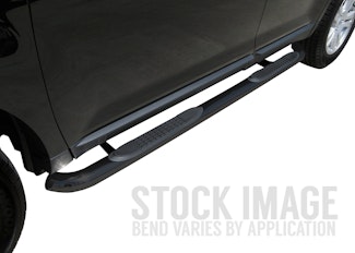 Steelcraft 240940 3 Round Sidebars Black
