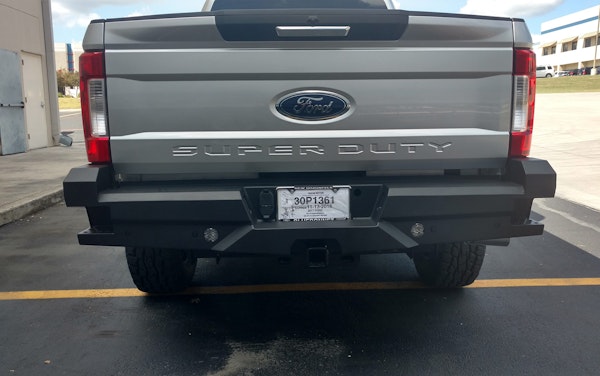 Steelcraft 65-21380 HD Elevation Rear Bumper Fine Textured Black