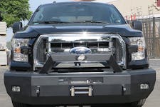 Steelcraft 70-11410 HD Elevation Bullnose Front Bumper Textured Black