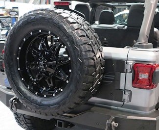 Steelcraft 92002TC Tire Relocation Kit Textured Black