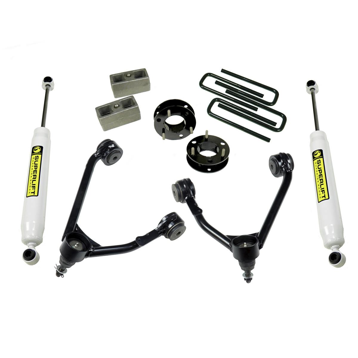 Superlift 3800 Upper Control Arm Kit, SL 3.5in