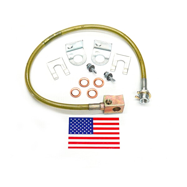 Superlift 91465 Bullet Proof Brake Hoses - Rear