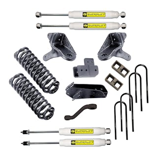 Superlift K382 6 inch Lift Kit, Standard Kit with Superlift Shocks