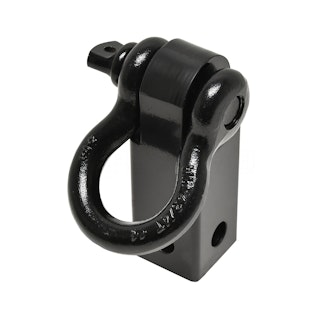 Superwinch 2573 Receiver Shackle Bracket Fits 2 Class III/IV Hitch Receiver rated at 10,000 lbs