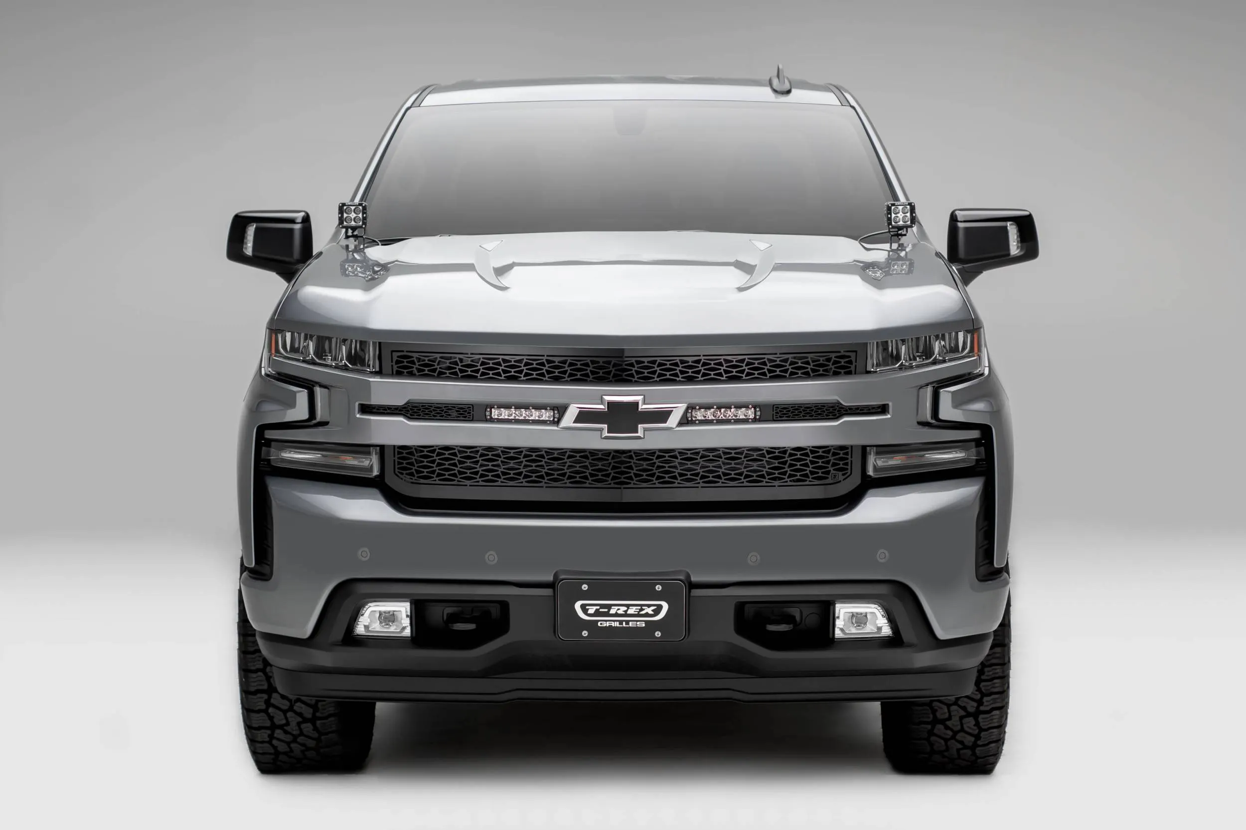 T-Rex Grilles Z311261 ZROADZ Grille, Black, Mild Steel, 1 Pc