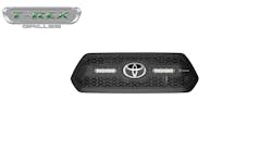 T-Rex Grilles Z319511 ZROADZ Grille, Black, Mild Steel, 1 Pc, Insert
