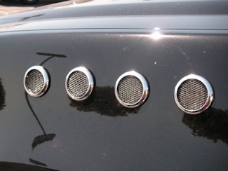 TFP 10157UP Universal Port Universal Fitment - Circle (Black Screen). 8 Pieces