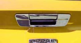 TFP 167 Tailgate handle Insert With Keyhole Stainless Steel Chromed Finish