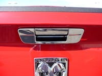 TFP 167KE Tailgate Handle Insert Without Keyhole Stainless Steel Chromed Finish