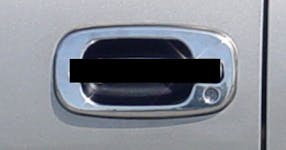 TFP 402HKE Truck & SUV Door Handle Insert Stainless Steel Chrome Finish