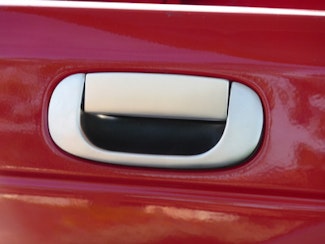 TFP 430BR Tailgate Handle Insert 2 Piece Kit. Stainless Steel Brushed Finish