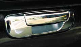 TFP 431 Tailgate handle Insert 2 Piece Kit Stainless Steel Chromed Finish