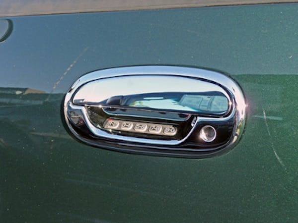 TFP 461KE Truck & SUV Door Handle Insert Stainless Steel Chrome Finish