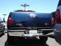 TFP 620KE Tailgate Handle Insert Without Keyhole Stainless Steel Chromed Finish