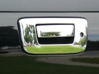TFP 622VT Tailgate Handle Insert With Keyhole Plastic Chromed Finish