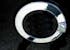 TFP 802 Fuel Door Insert Outer and Inner Piece with Keyhole Plastic Chromed Finish