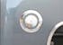 TFP 824 Fuel Door Insert Outer and Inner Piece with Keyhole Plastic Chromed Finish