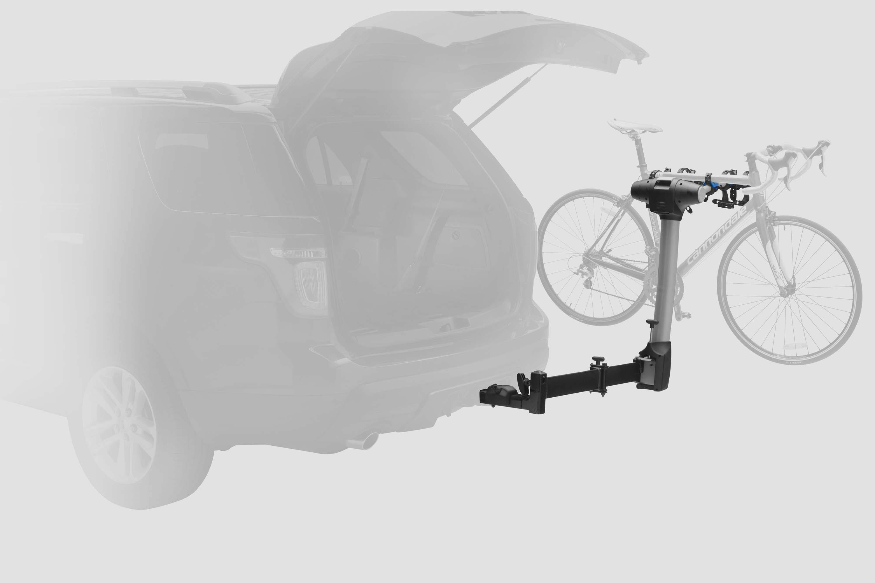 Thule bike rack discount swing