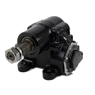 Top Street Performance JM2020BK GM Saginaw 140 Vega Style  Manual Steering Box, Cast Iron, Black
