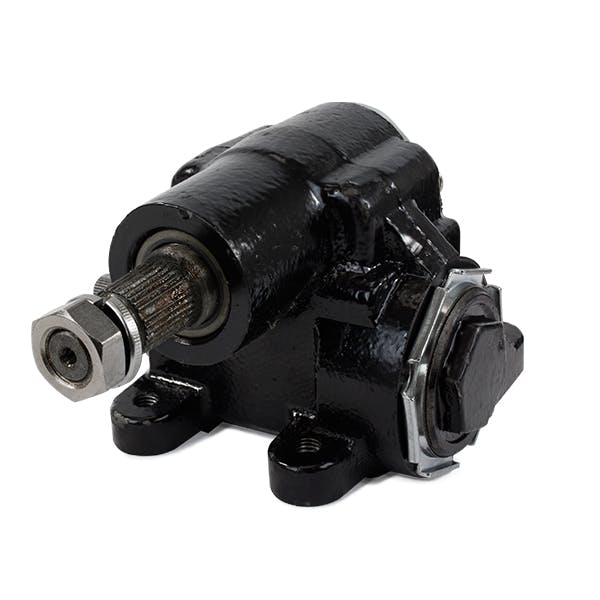 Top Street Performance JM2020BK GM Saginaw 140 Vega Style  Manual Steering Box, Cast Iron, Black