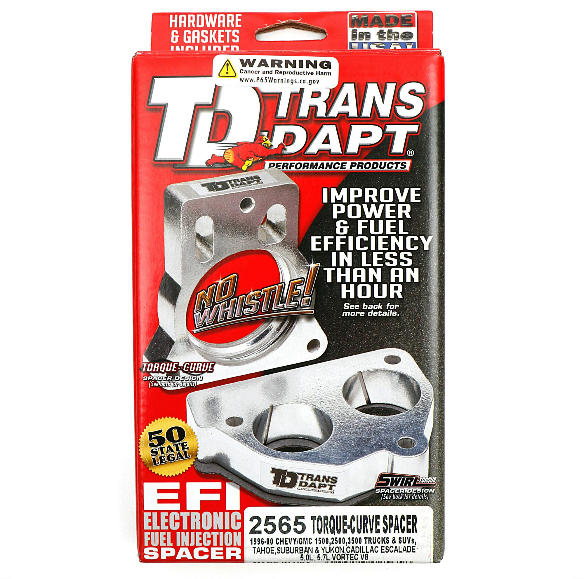 Trans-Dapt Performance Products 2565 Torque-Curve MPFI Spacer