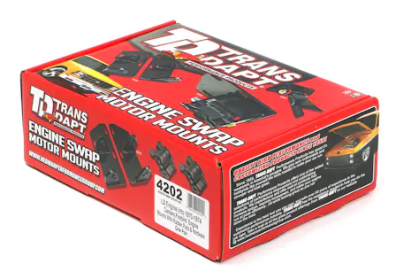 Trans Dapt Performance 4202 LS ENGINE SWAP MOUNT KIT; 70-74 CAMARO ...