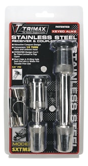 Trimax SXTM31 Stainless Steel Sxt3 - 5/8 Receiver & Tc1 - 7/8 Span Coupler Lock