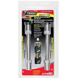 Trimax SXTRZ52 Razor RP Keyed-Alike Lock Set Stainless Steel