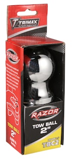 Trimax TBC2 2 Tow Ball Chrome