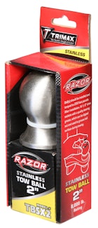 Trimax TBSX2 2 Tow Ball Stainless Steel