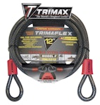 Trimax TDL1212 2' X12mm TRIMAFLEX Dual Loop Multi-Use Cable