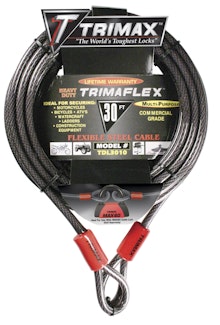Trimax TDL3010 30' X 10mm TRIMAFLEX Dual Loop Multi-Use Cable