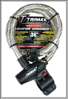 Trimax TG2236SX Ironclad High Security Armor Plated Stainless Steel Locking Cable 36 X 22m