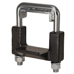 Trimax THC250 Universal Hollow & Solid Core Anti-Rattle Clamp For 2.5 Hitch