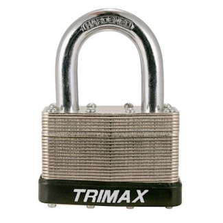 Trimax TLM2150 Dual Locking 65mm Solid Steel Laminated Padlock