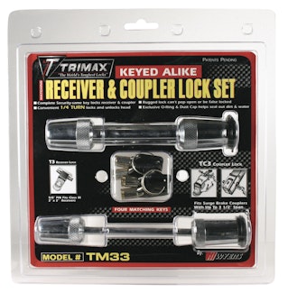 Trimax TM33 TRIMAX T3 - 5/8 Receiver & TC3 - 3-1/2 Span Coupler Lock